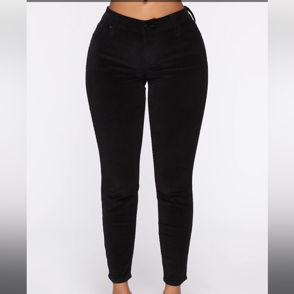 Fashion Nova Corduroy Pant low rise skinny leg - Picture 1 of 3